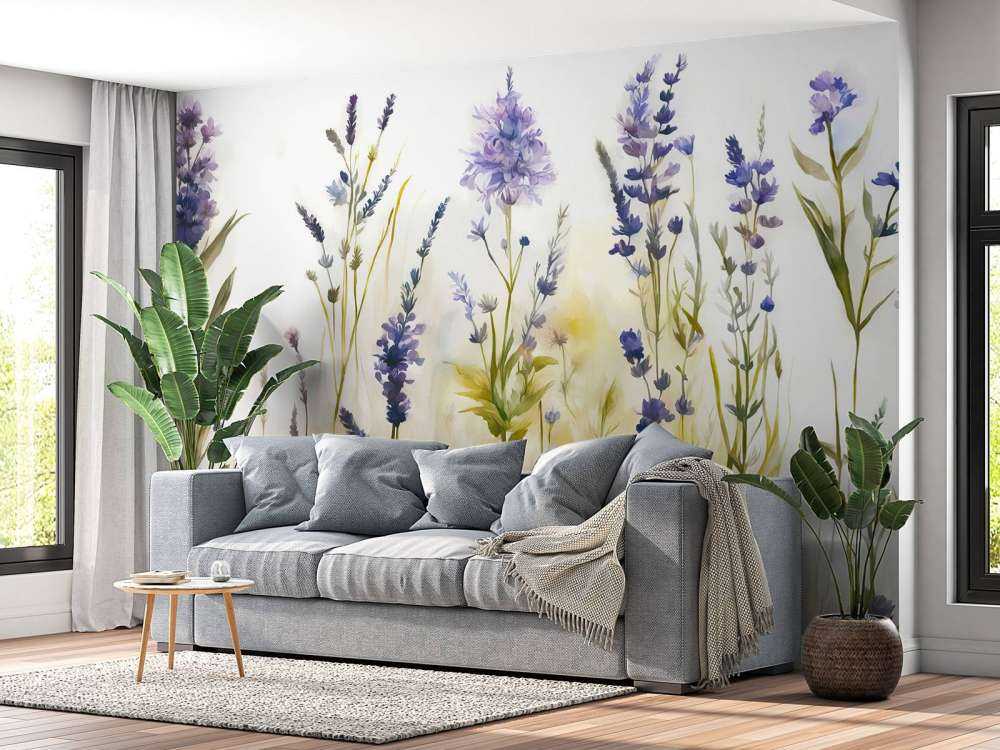 Lavande Clair Seamless Pastel