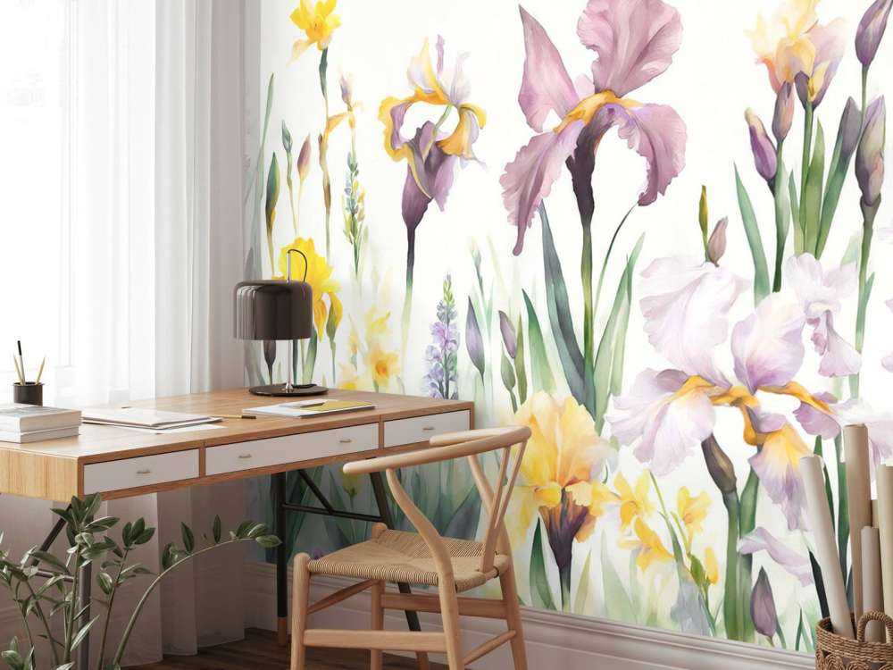 Joyeux printemps bleu ciel