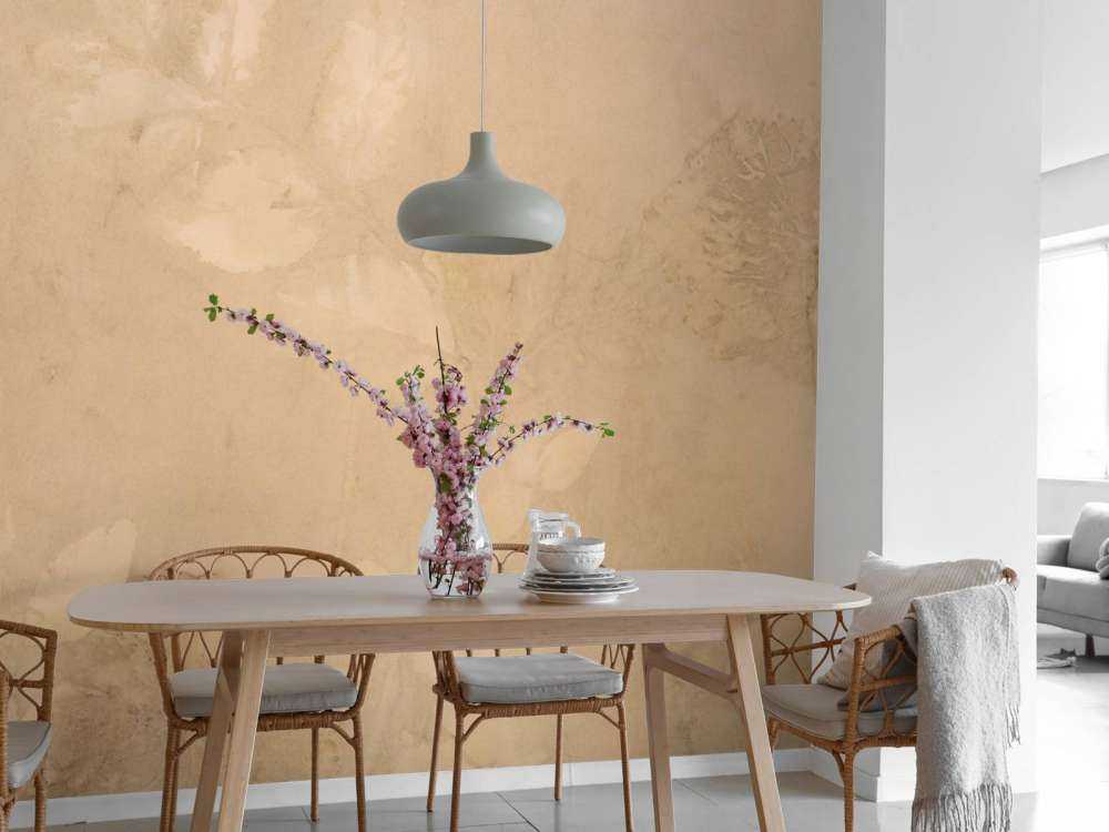 Weegbree et géranium sauvage - sépia