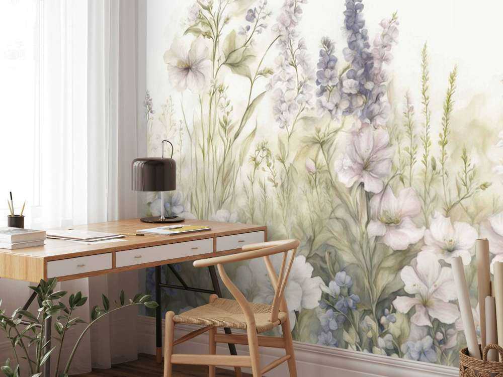 Jardin anglais tendre - jaune