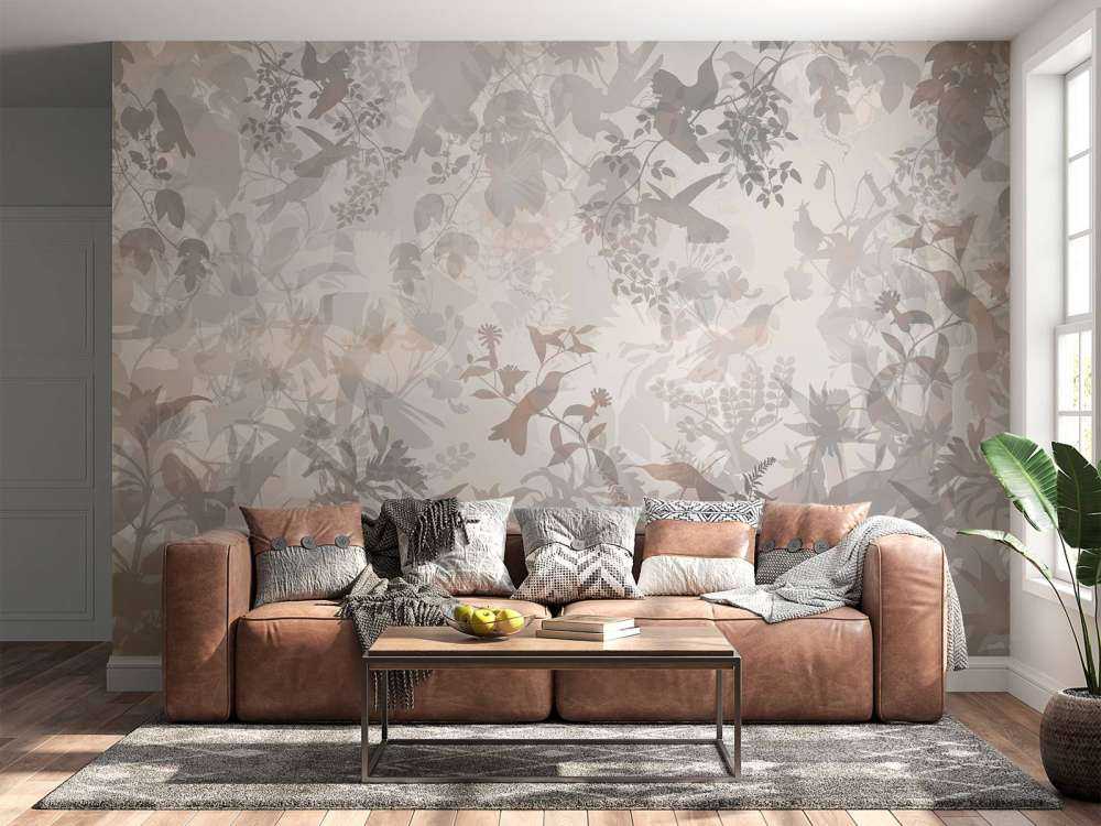 Symphonie de jardin en brun