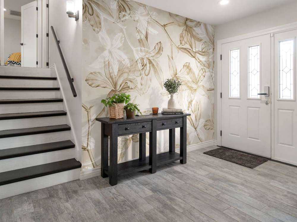 Rêverie d'orchidée sépia