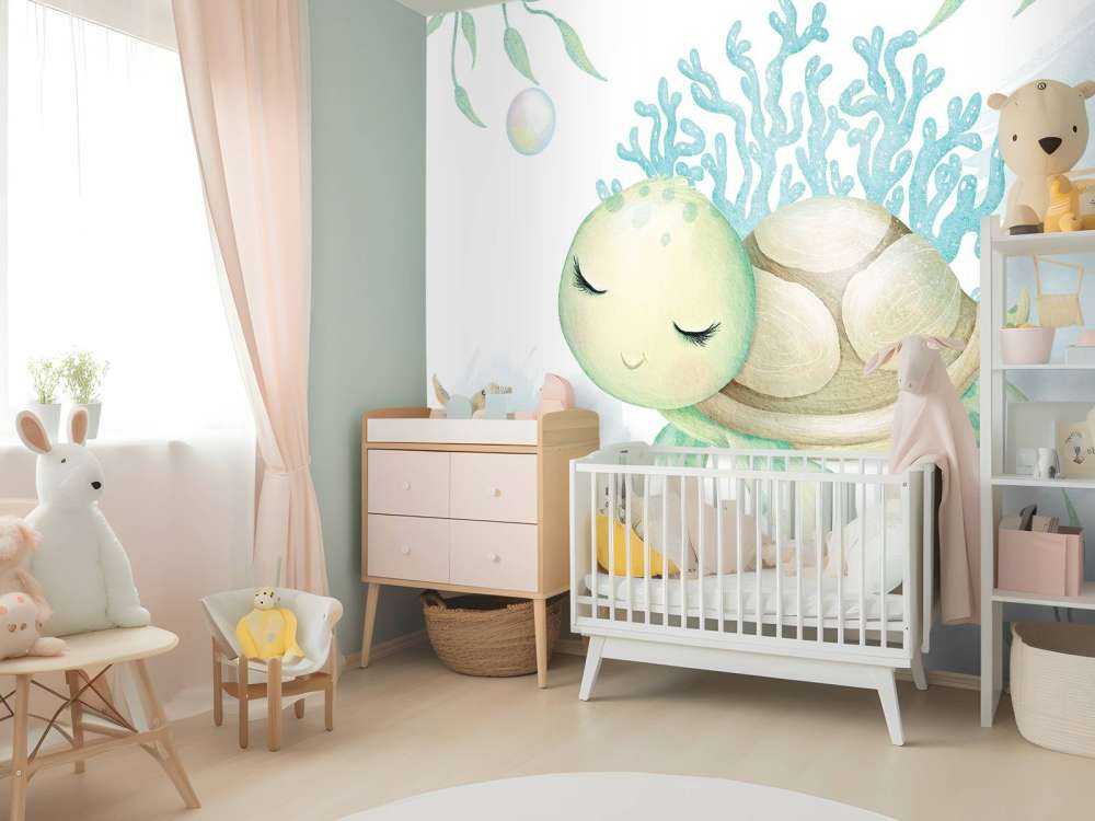 Maman tortue et son petit