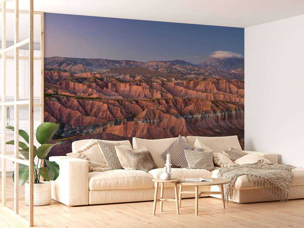 Montagnes dans le désert