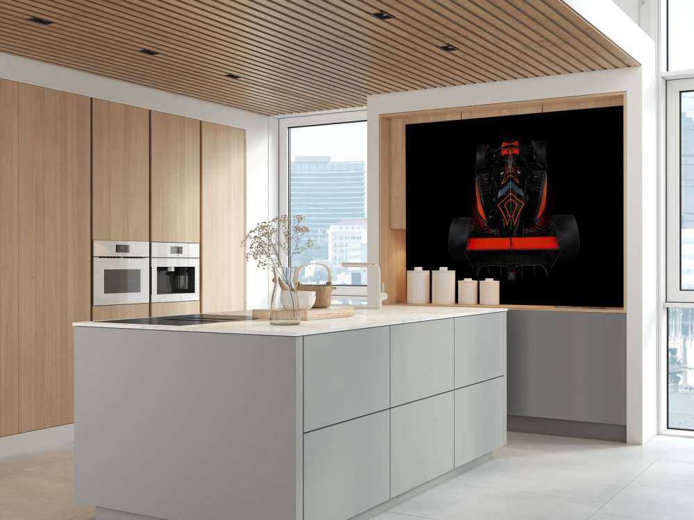 Formula 3 - Rear view - dark