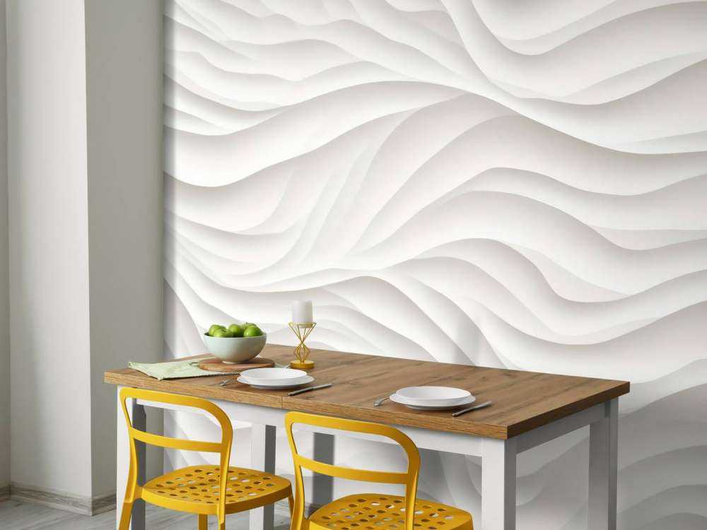 Texture artistique de sculpture tout en blanc