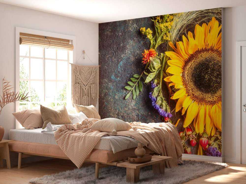 Statue florale d'automne