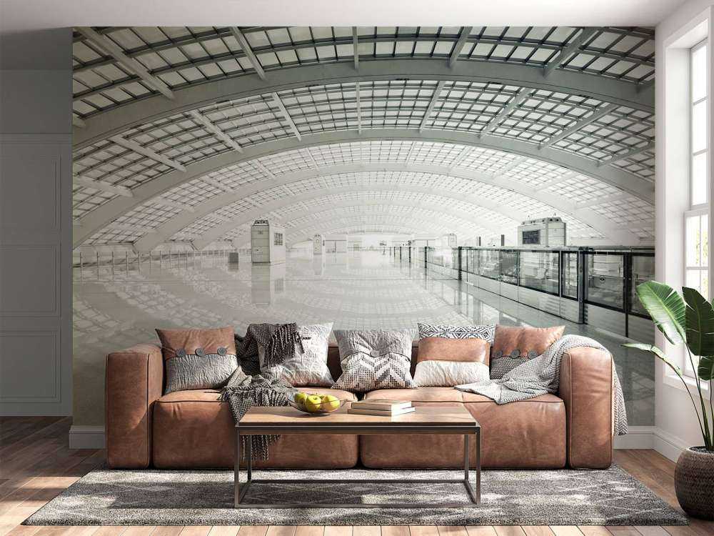 Hall d'entrée moderne arrondi