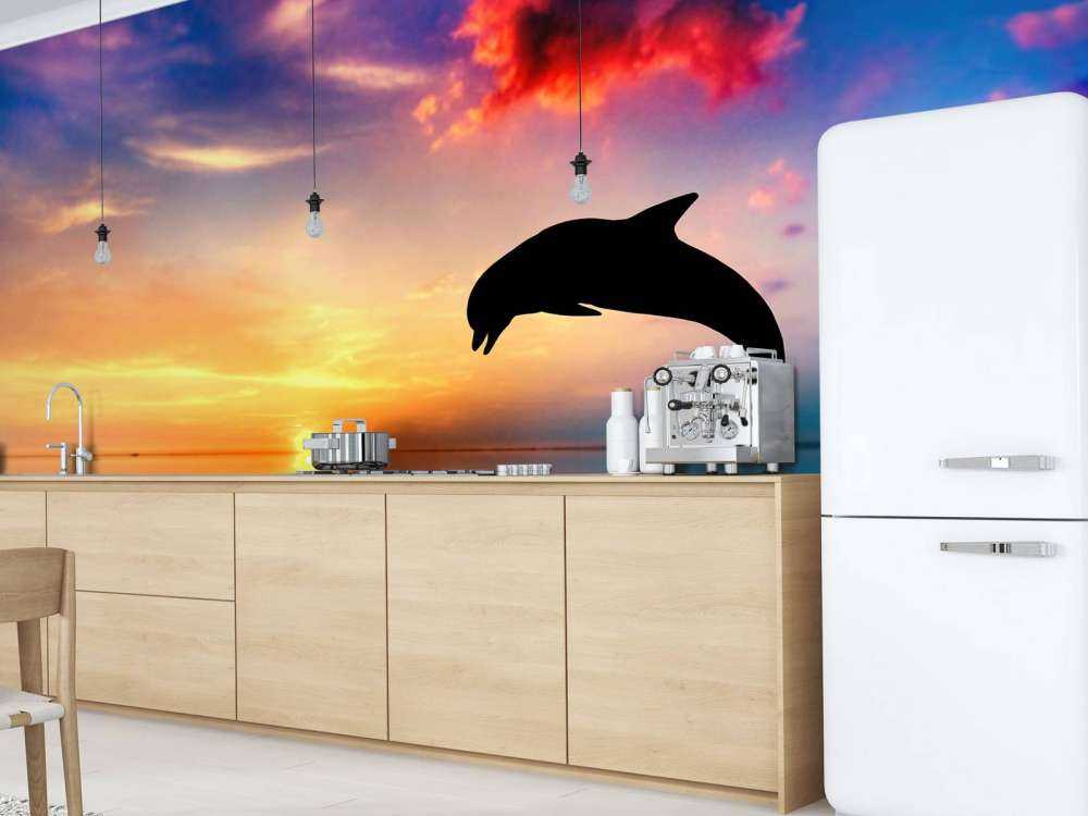 Silhouette de dauphin