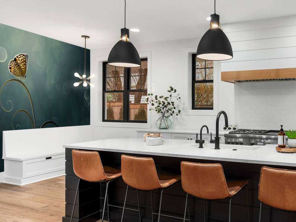 Butterfly in the Morning with Bokeh