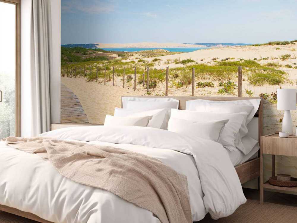 Chemin vers la plage