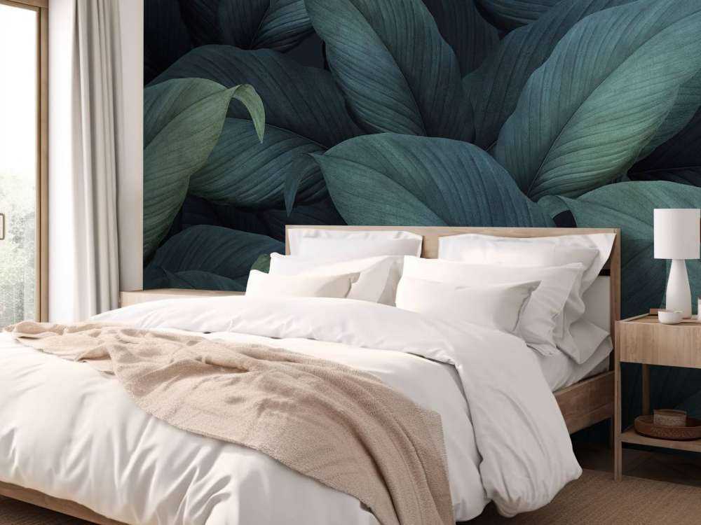 Feuilles vertes tropical