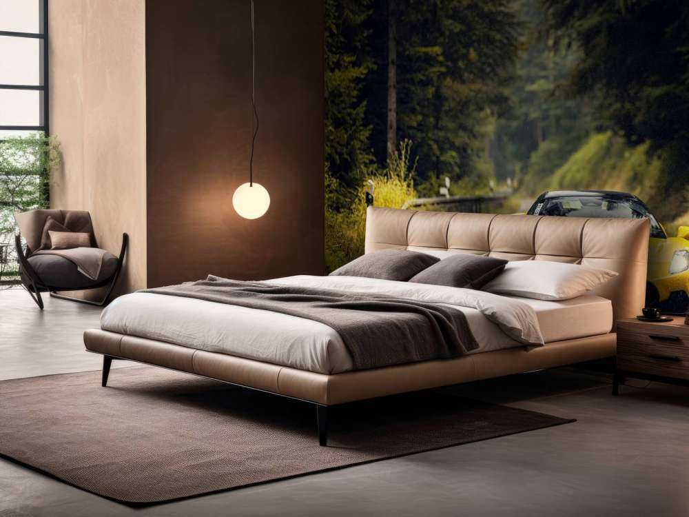 Maserati dans la forêt verte