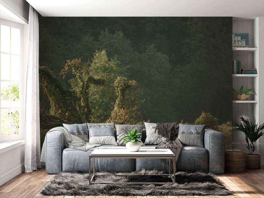 Chevaux dans la Forêt Enchantée