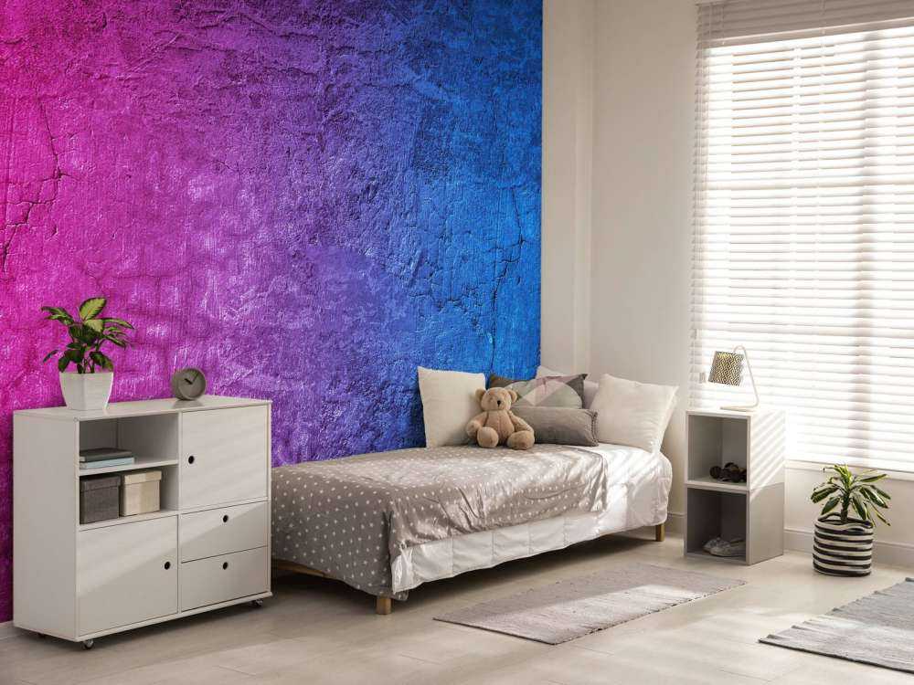 Texture de béton néon