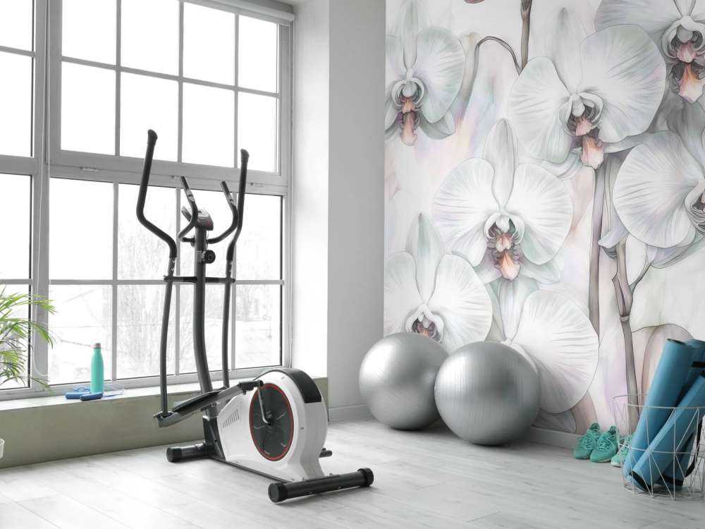 Paradise des Orchidées Vert Foncé