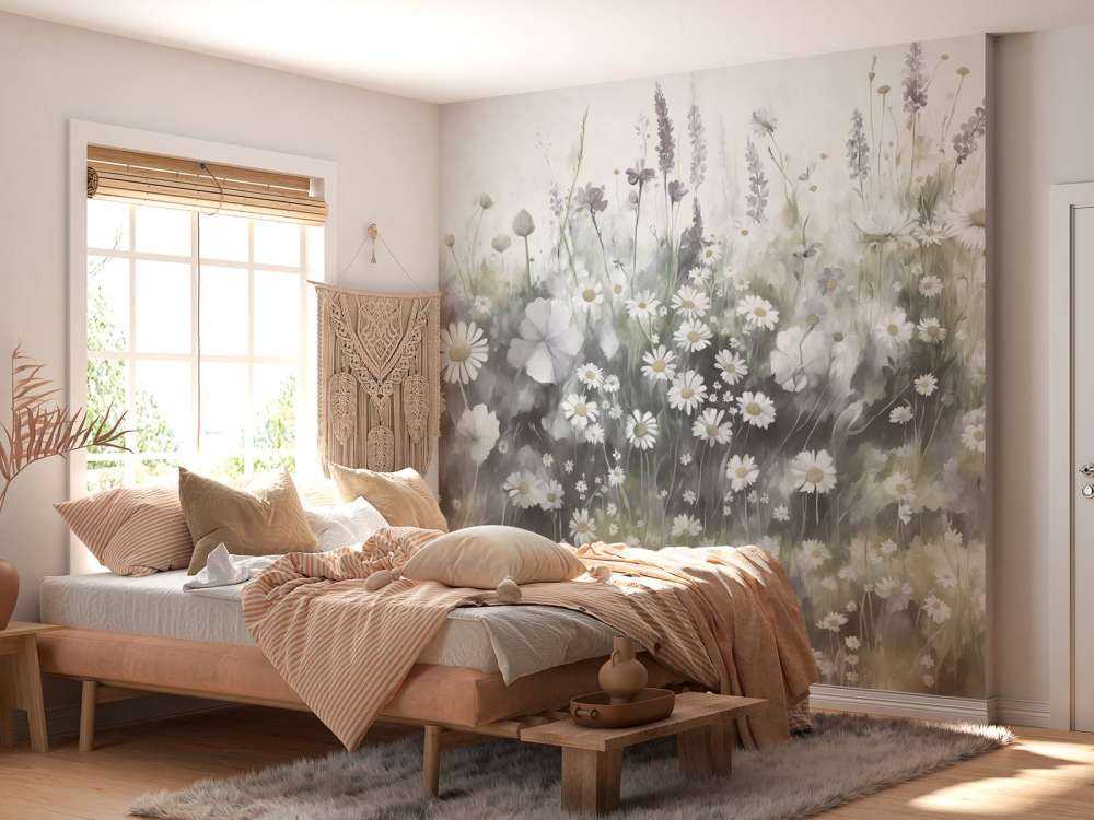 Verdure luxuriante de l'été vert olive