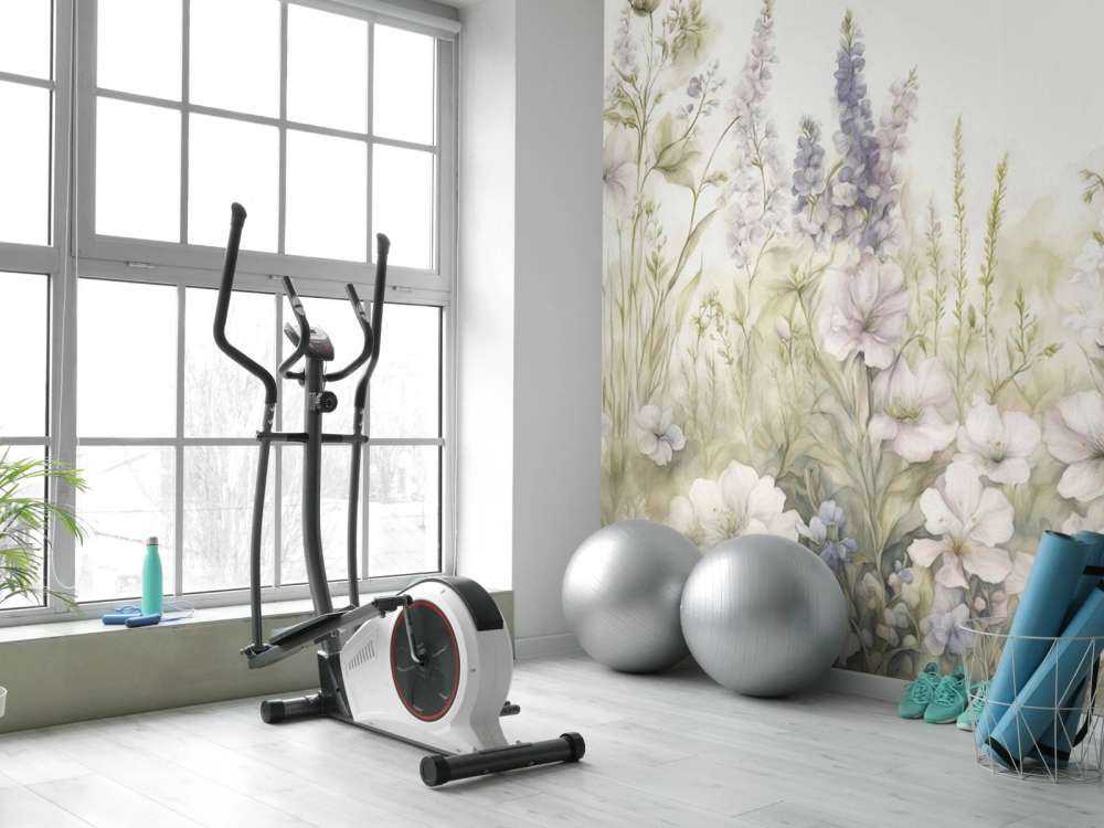 Jardin anglais tendre - jaune