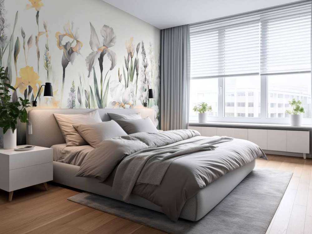 Joyeux printemps bleu pastel