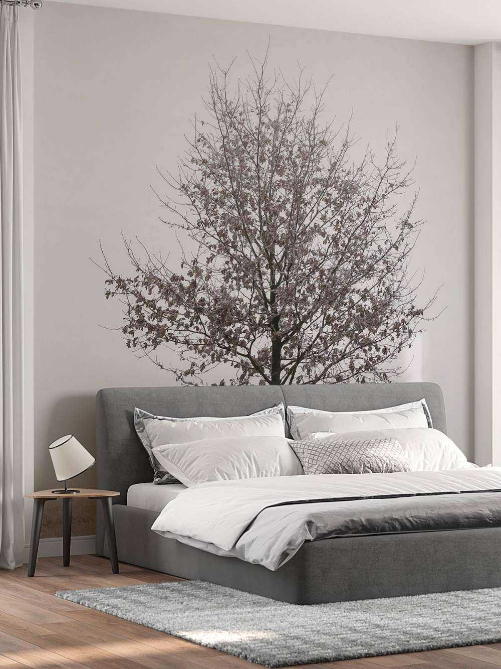 Paysage d'hiver minimaliste