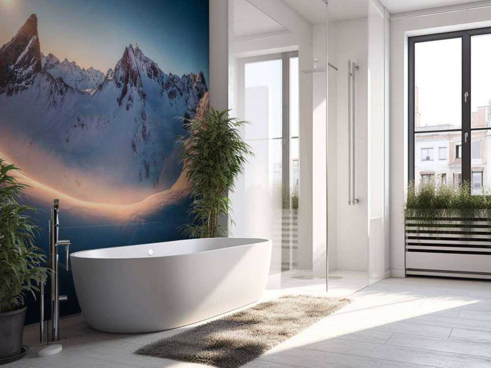 Lumière de lune sur un col silencieux