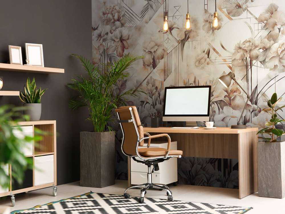 Immenses iris aquarelle sépia