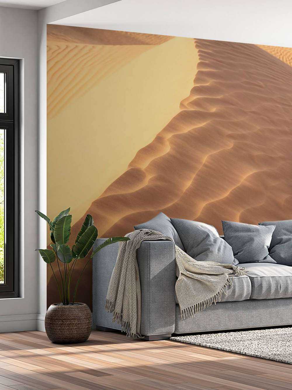 Dunes de sable vues d'en haut