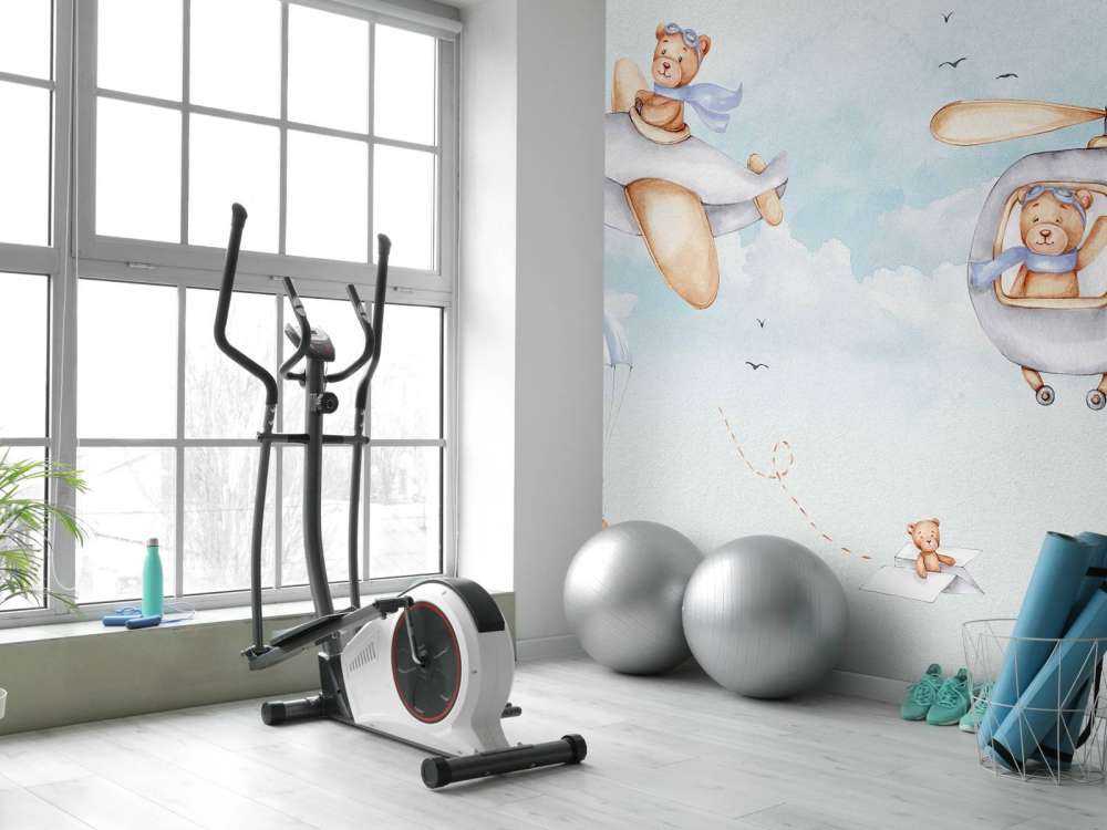 Des ours dans le ciel bleu