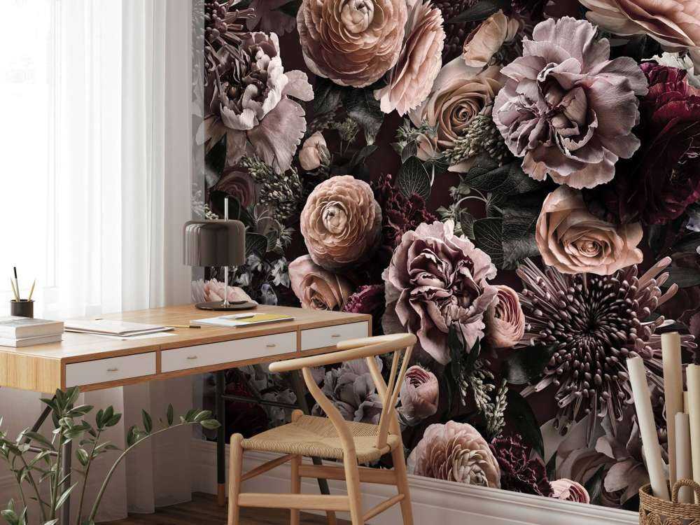 fantaisies florales baroques veloutées et mélancoliques