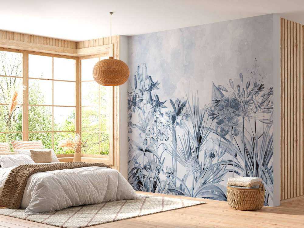 Élégance Florale Monochrome