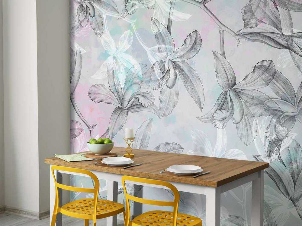 Rêverie d'orchidée bicolore verte