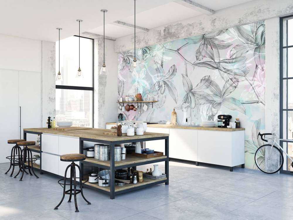 Rêverie d'orchidée bicolore verte