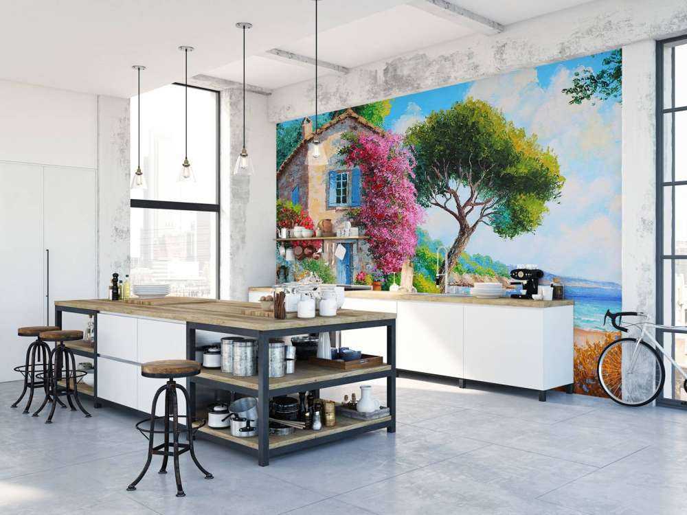 A stone's throw from the beach