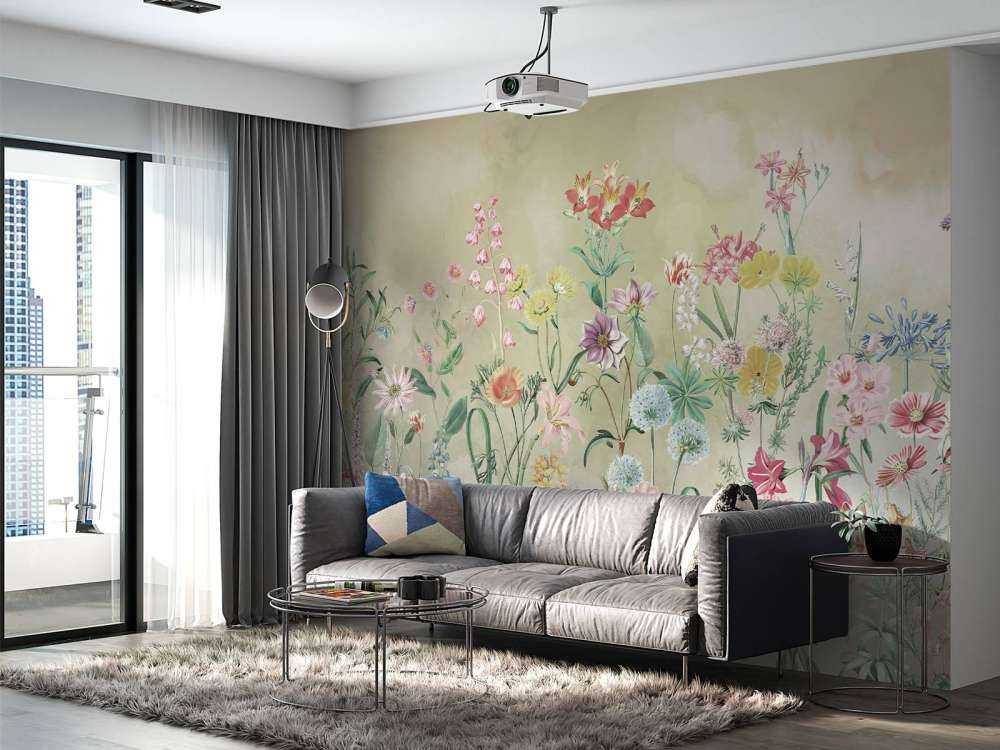 Symphonie de fleurs sauvages pastel