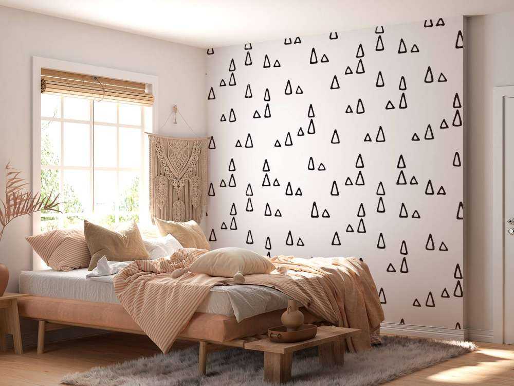 Triangles noir et blanc