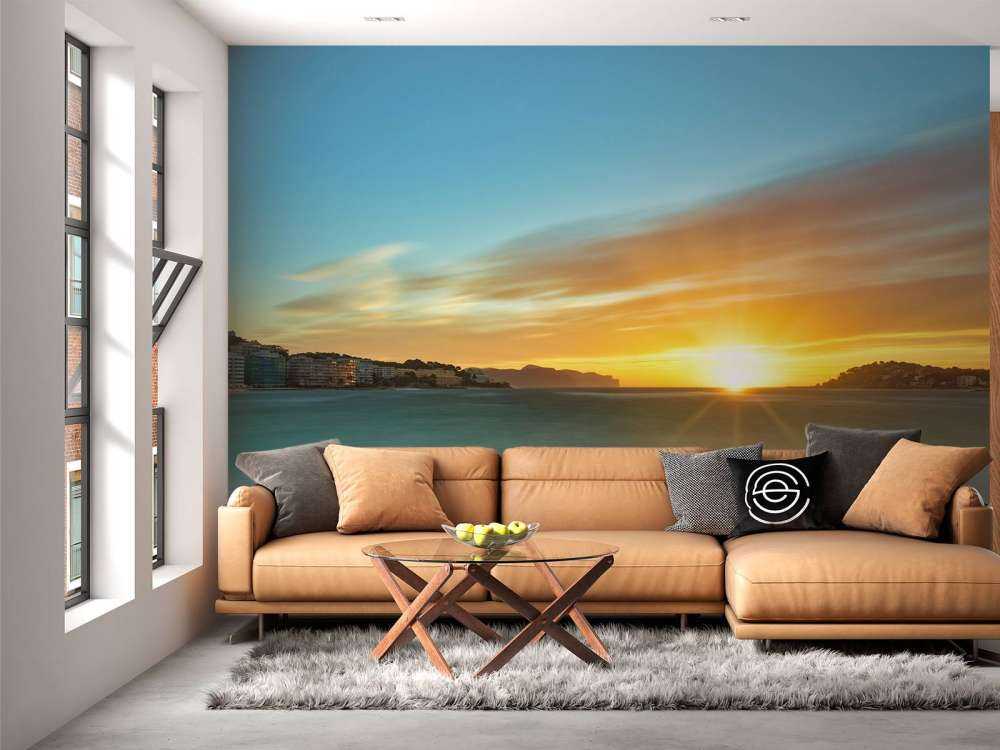 Un beau coucher de soleil