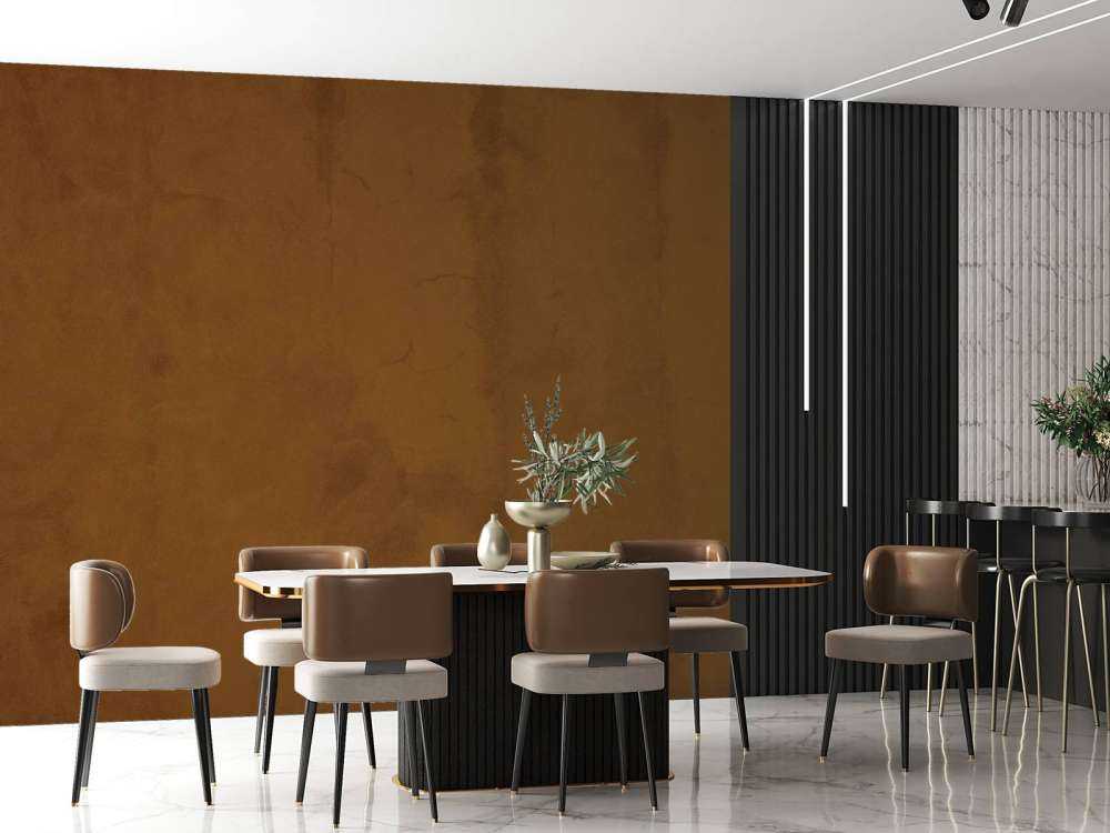 Béton marron cuivre