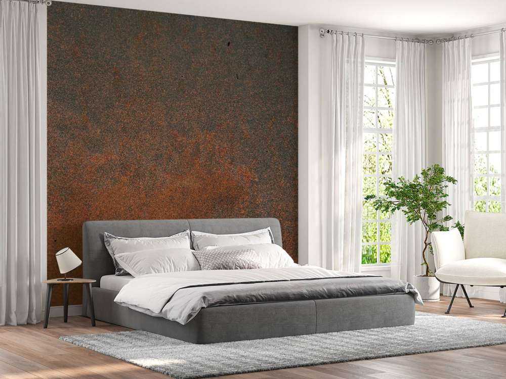 Gros plan d'une vieille plaque de métal