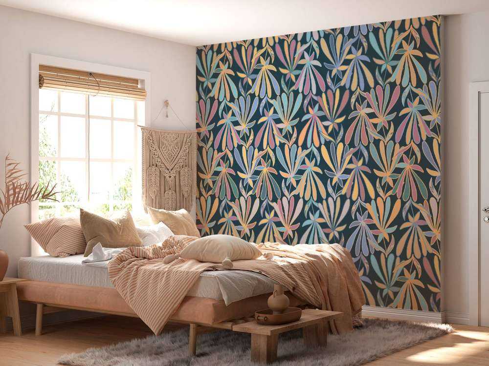 Fleurs dans des tons pastel