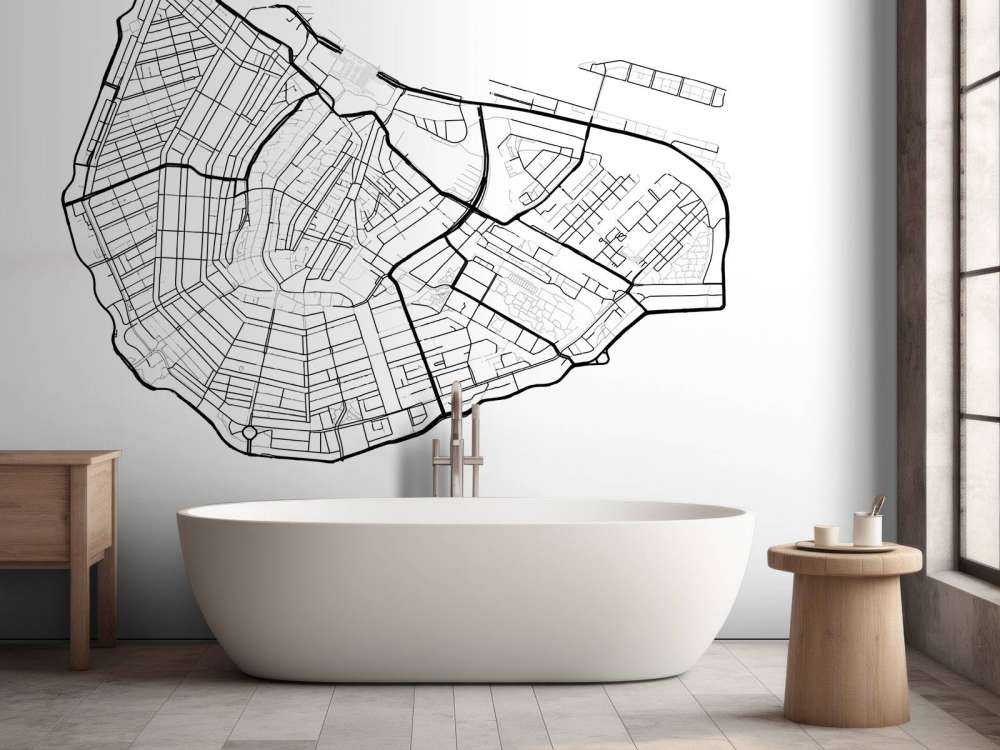 Carte unique d'Amsterdam