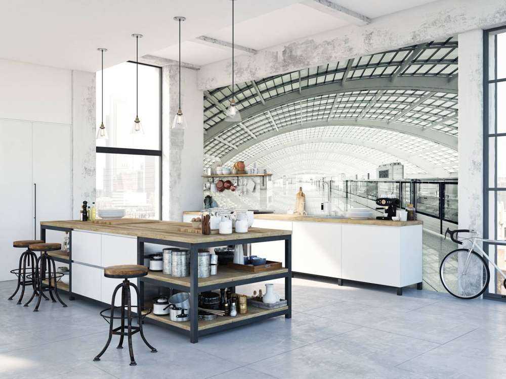 Hall d'entrée moderne arrondi