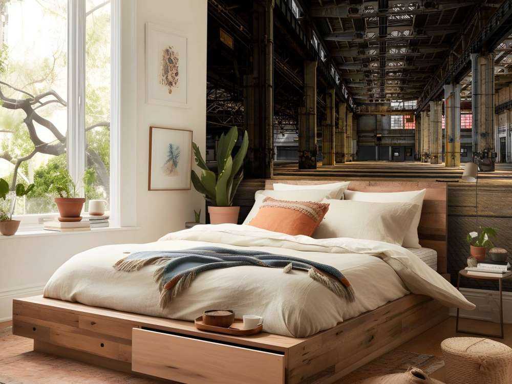 Une salle abandonnée