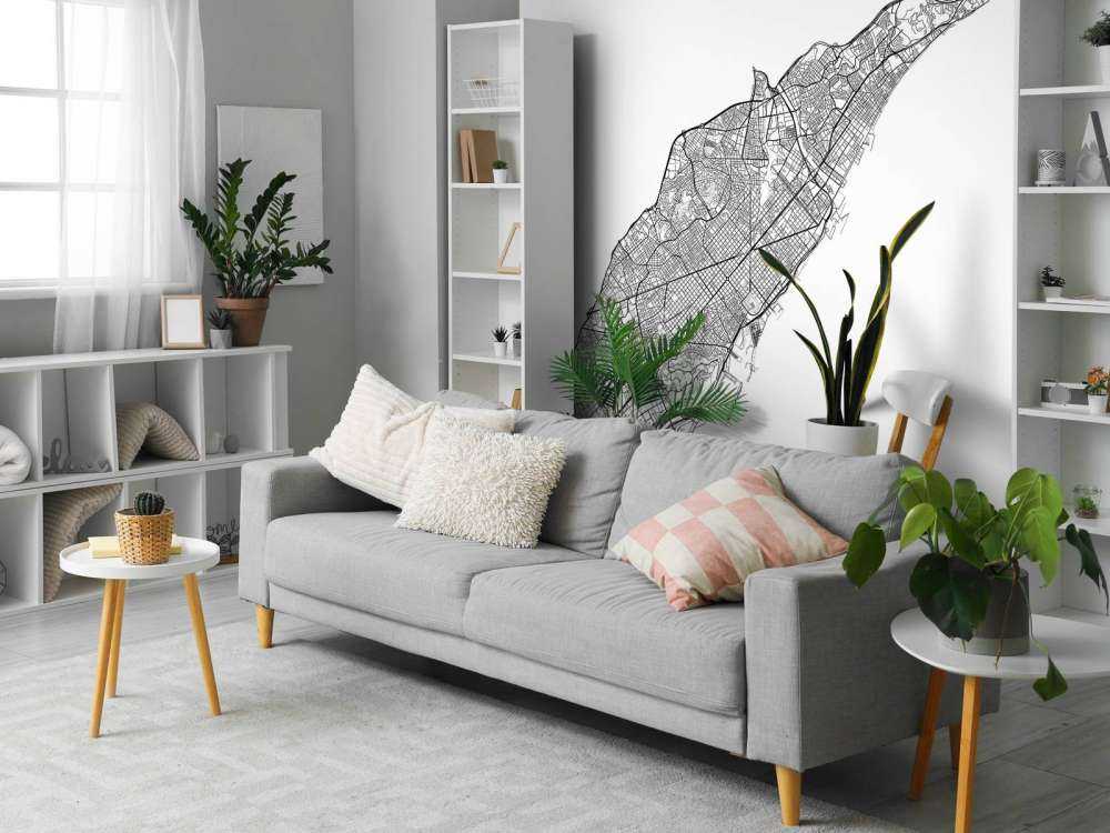 Plan de Barcelone, blanc