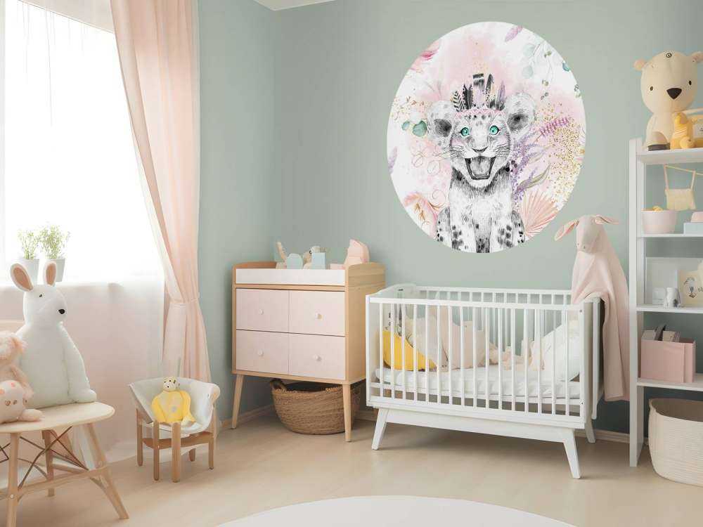 Lionne forêt féérique