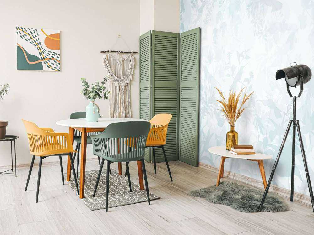 Symphonie de jardin en bleu