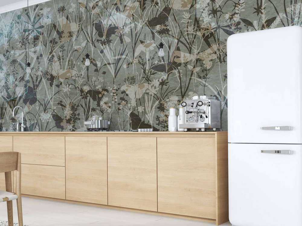 Herbals and Butterflies Double Silhuet 57