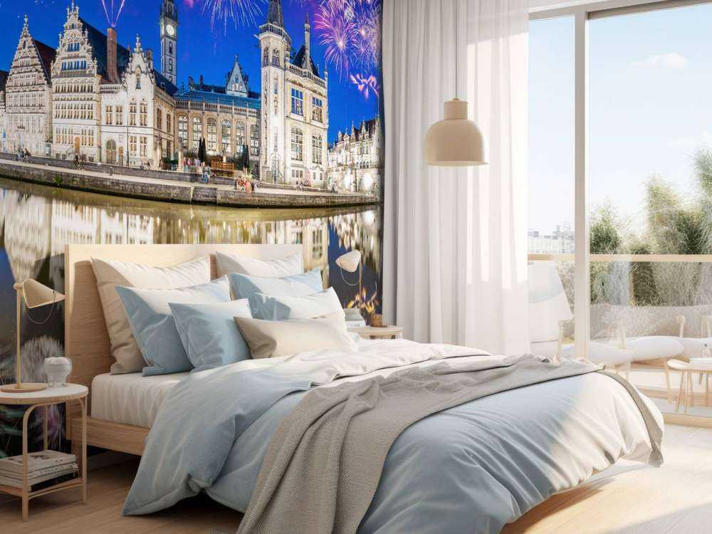 Feux d'artifice sur Gand