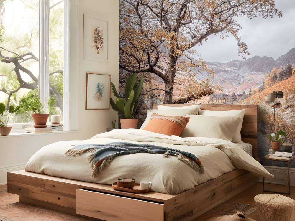 Chemin entre les montagnes