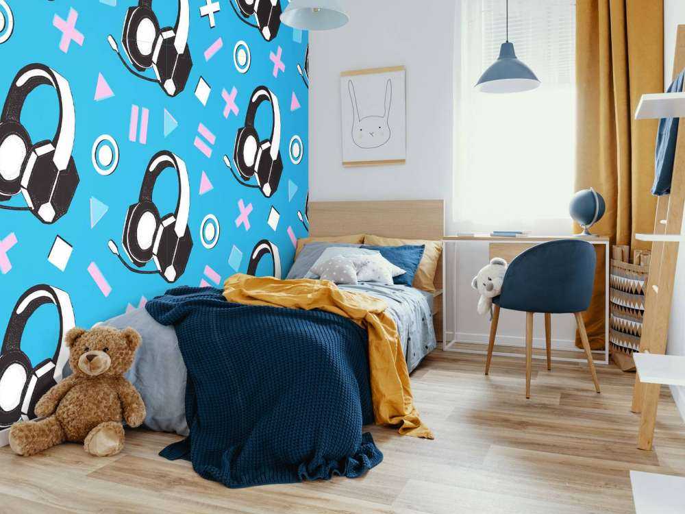 Casque de jeu rétro