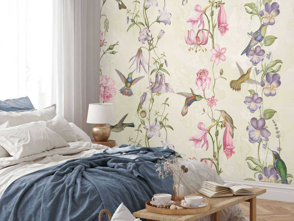 Fleurs de pré et de jardin jaunes